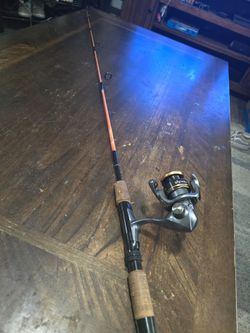 Kenkor 4' combo with Shimano Sahara spinning reel