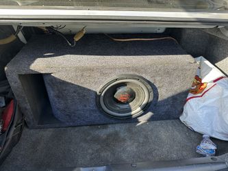 Digital Design 10” Sub In Custom Ported Box