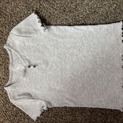 grey thermal type tee