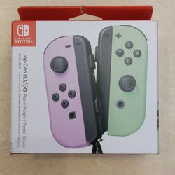 Brand New Nintendo Switch Pastel Green & Pastel Purple Joycons $60