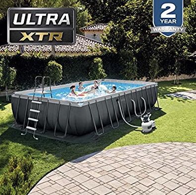 Intex 24ft x 12ft x 52in Ultra XTR Rectangular Above Ground Pool Set