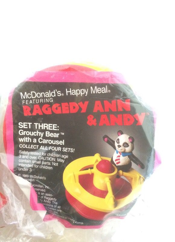 Complete Set Of McDonald’s Raggedy Ann & Andy