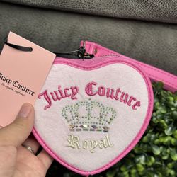 Juicy Couture Heart Wristlet 