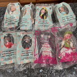 Madame Alexander McDonald’s Happy Meal Dolls.  Lot Of 8.  Brand New Never Opened 