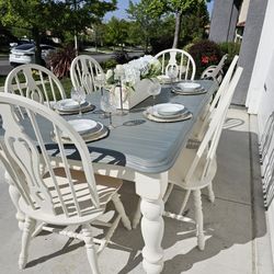 Table And Chairs Dining Room Table Kitchen Table Antique Solid Oak Delivery Available