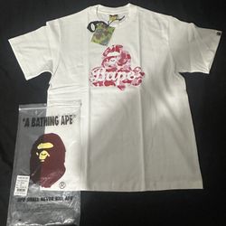 Bape Shirt Pink
