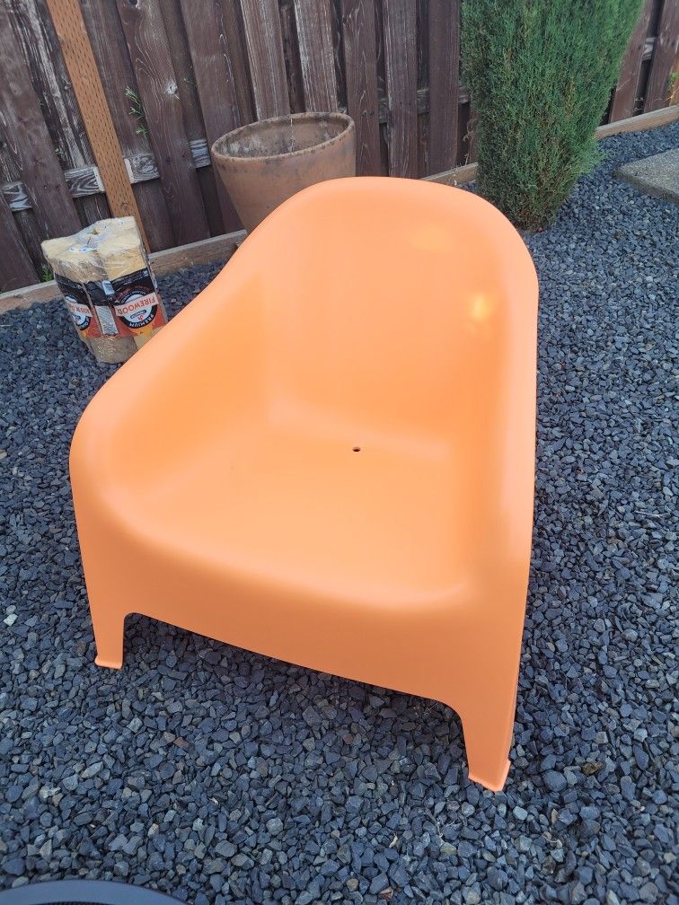 Orange SKORPO Ikea Outdoor Chair