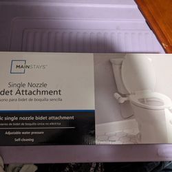 New Single Nozzle Bidet Attachment 