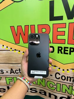 16 PRO MAX  256GB FULLY UNLOCKED