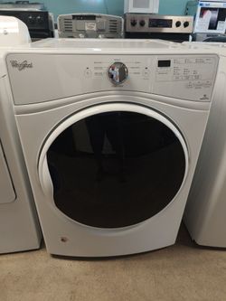 White Whirlpool Front load Washer and Dryer Set
