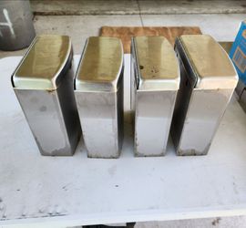 Stainless Steel Wall Mounted Bins