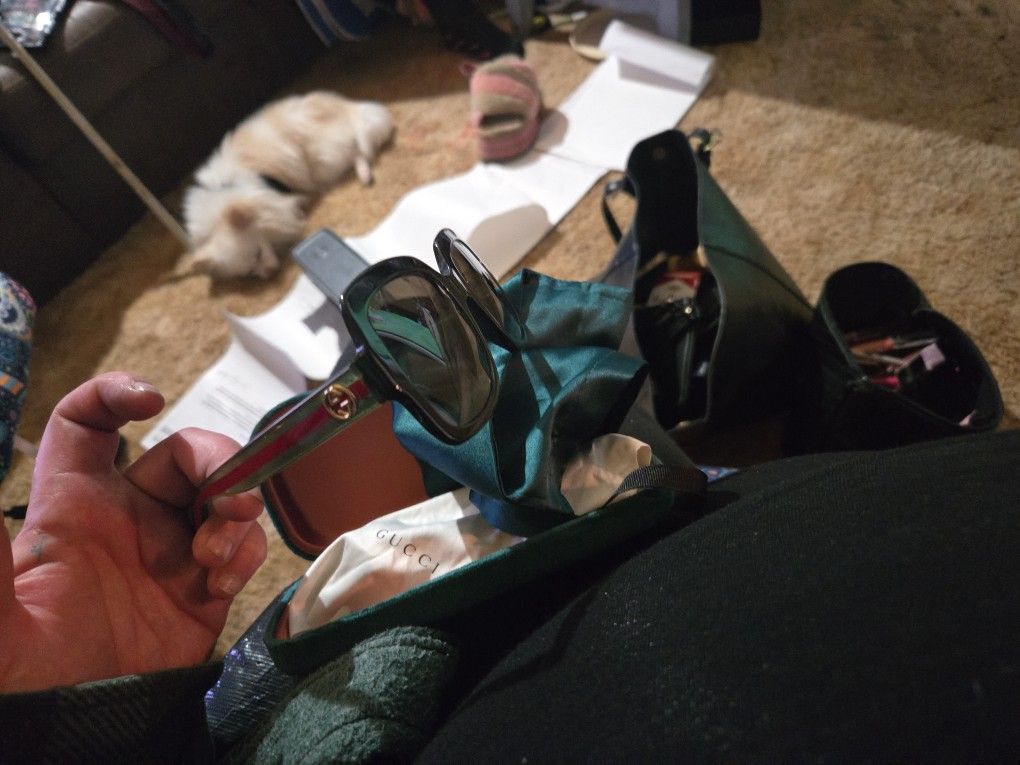 Gucci Womans Sunglasses & Case
