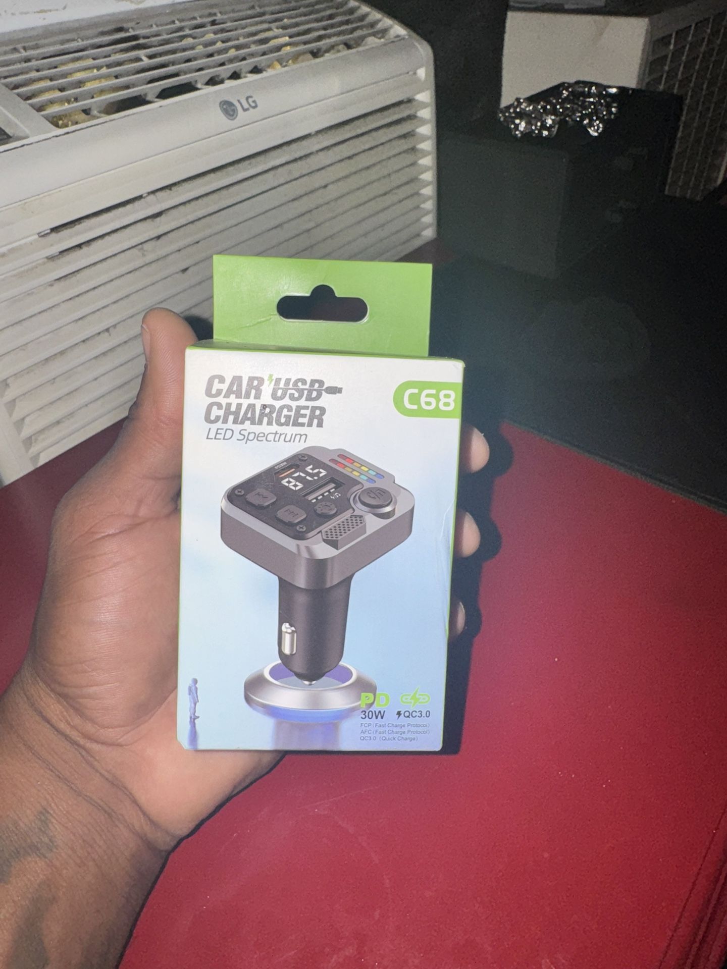  Bluetooth FM Transmitter For Car $10