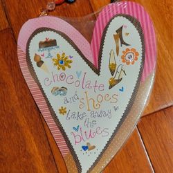 NEW in Wrap- Hanging Paper Pad - Choco & Shoes Take Away The Blues