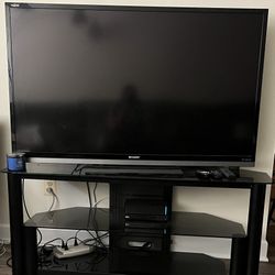 60” TV and Stand