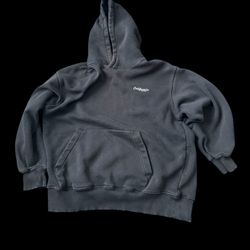 California Hoodie Vintage Black 