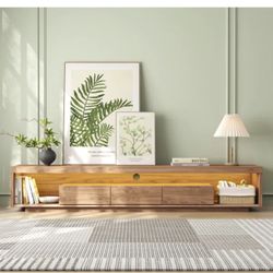 Wayfair Media Center / TV Stand shelves With LED Lights Built-In