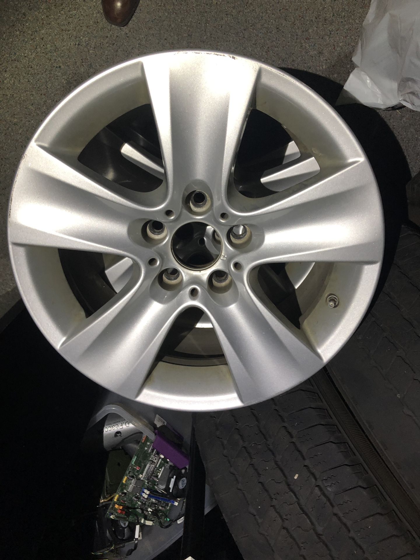 17” bmw 5 series wheels (4)