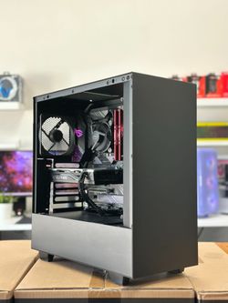 NZXT Gaming Desktop | Intel Core i5 | 16GB DDR4 | 256GB SSD NVMe | AMD RX 580 | UD368