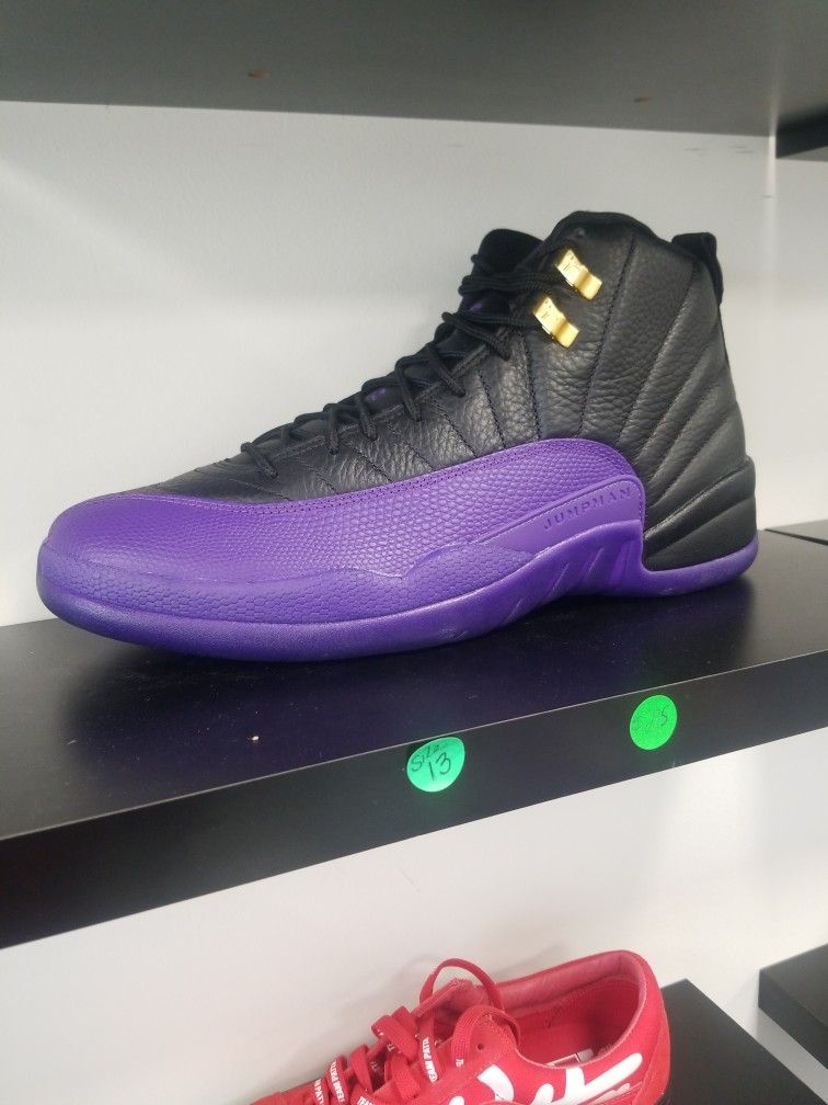 Air Jordan Retro 12s Field Purple Size 13