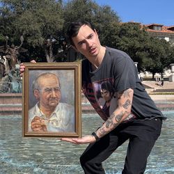 Old Man Of Disbelief Painting 