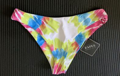 Tie dye bikini bottoms
