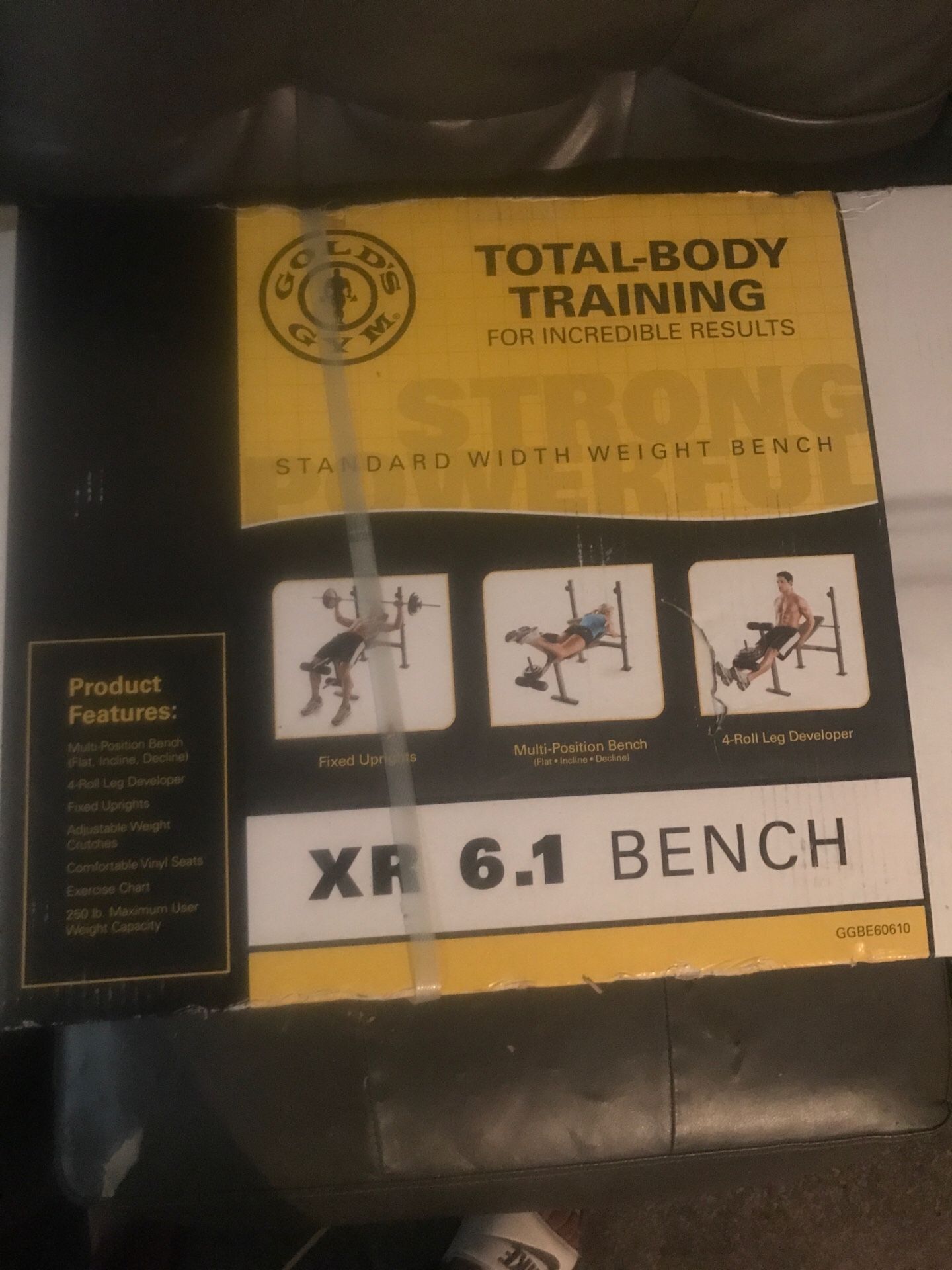 Gold’s Gym weight bench