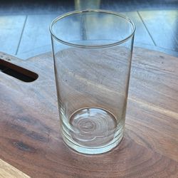 6” X  3.4” Glass Hurricane Vase