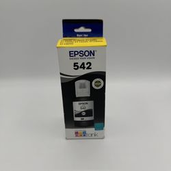 Genuine Epson 542 Black Ink Bottle for ET-5150 ET-5850 ET-16500 ST-C8000