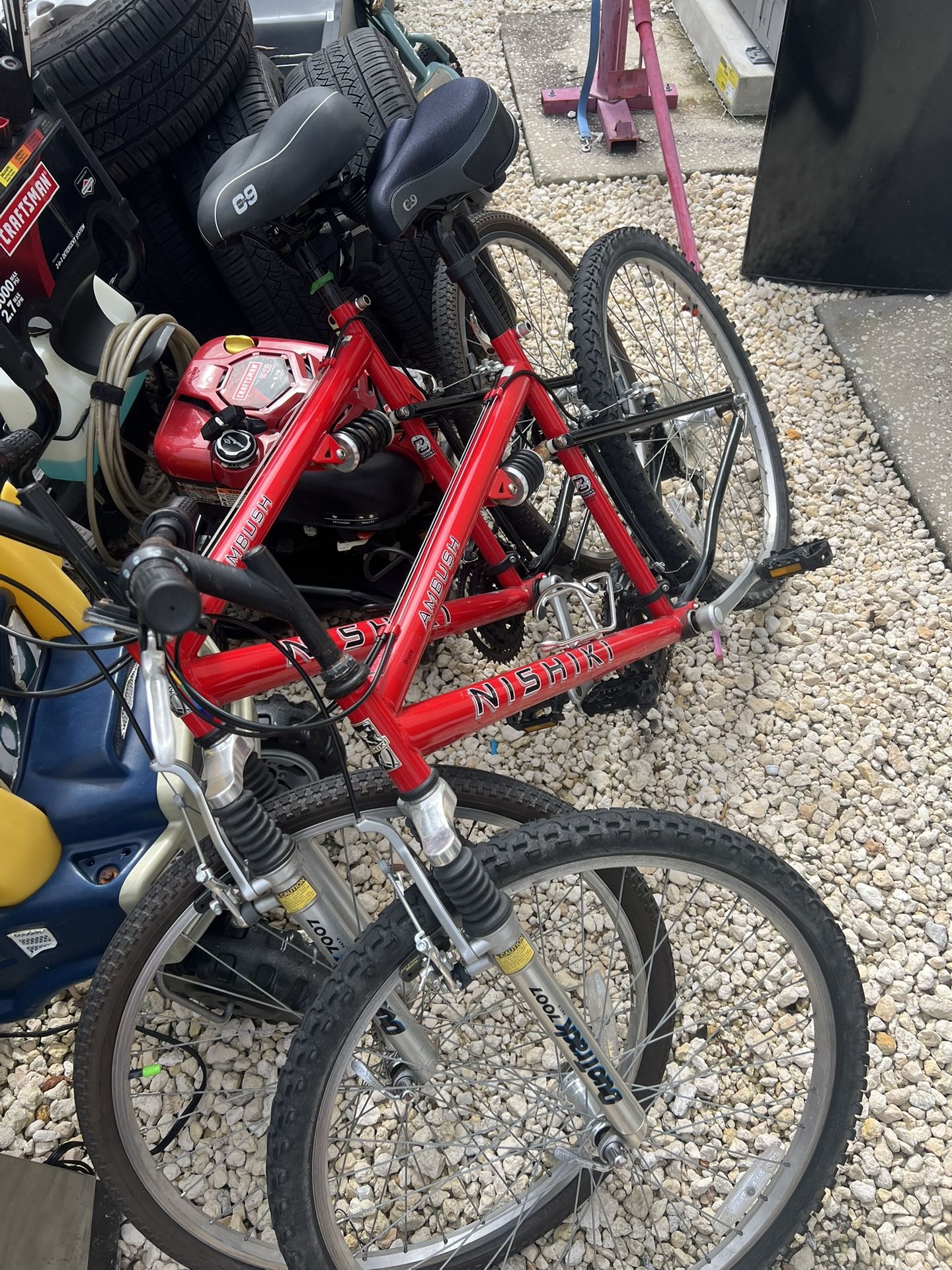 Nishiki mountain bikes