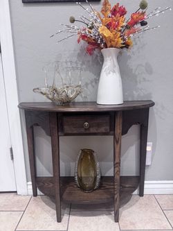 Console Table-half moon