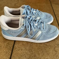 Women’s Adidas Baby Blue Shoes Size 7