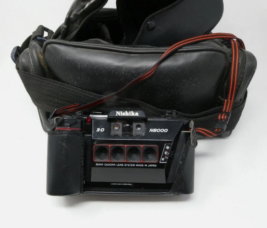 Nishika N8000 35mm Quadrascopic Stereo 3D Lenticular Camera