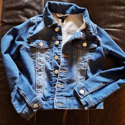 Buffalo David Bitton Girls Small Jean Jacket