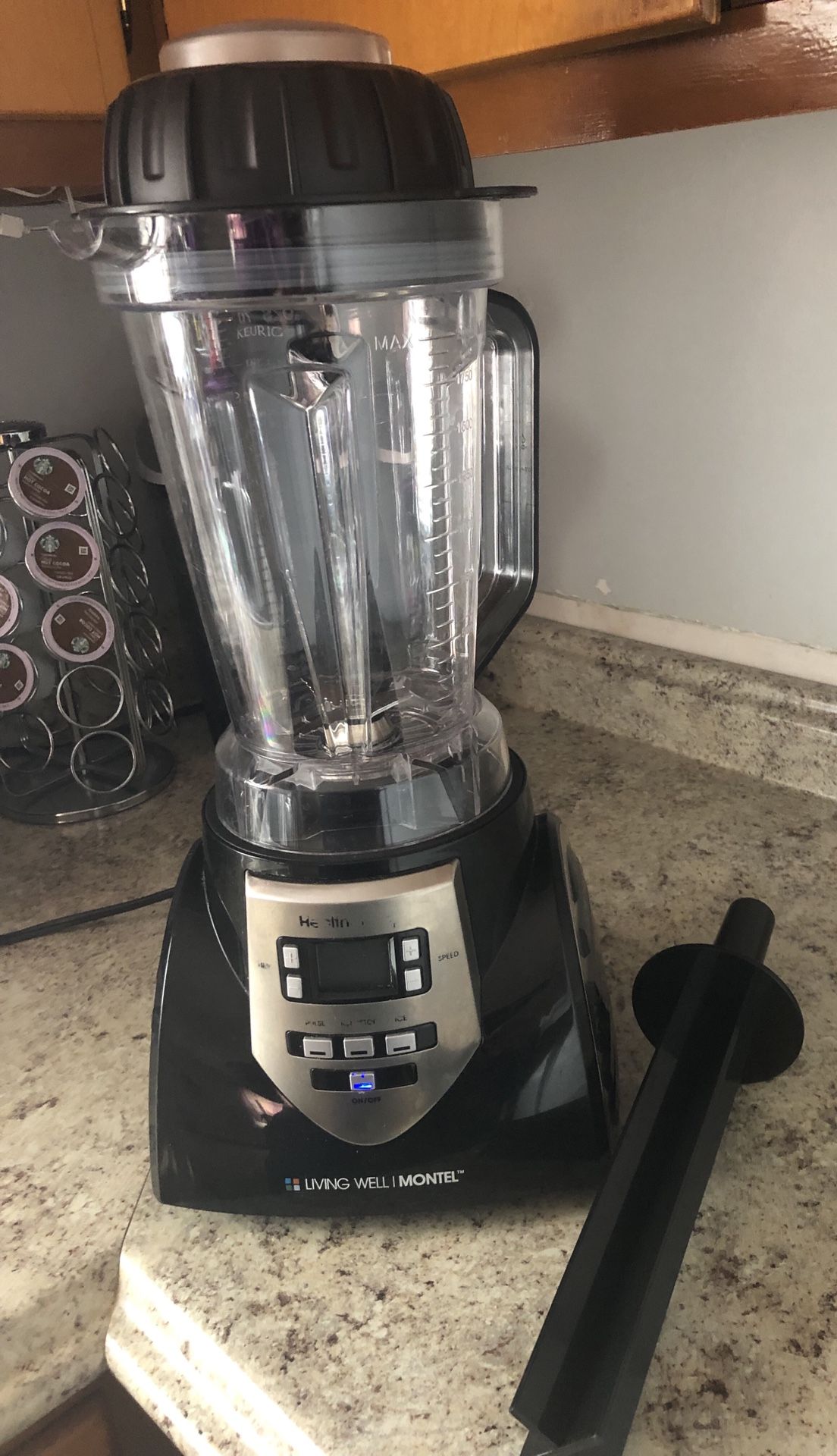 BLENDER/HEALTHMASTER ELITE FOOD EMULSIFIER /LIVING WELL/MONTEL
