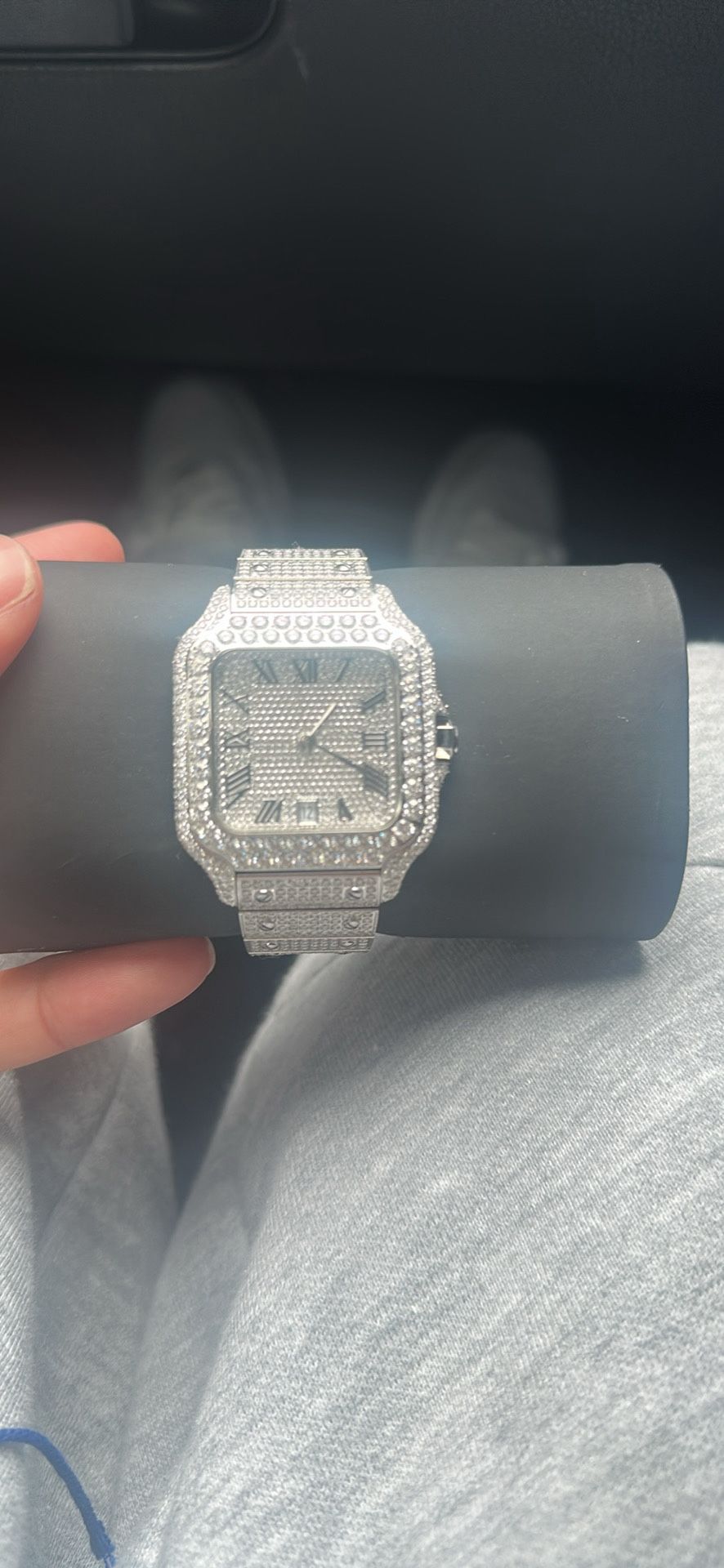 Moissanite Diamond Watch