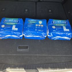 Adult Diapers Reduced Price for 60 Diapers Total from $25 to $15