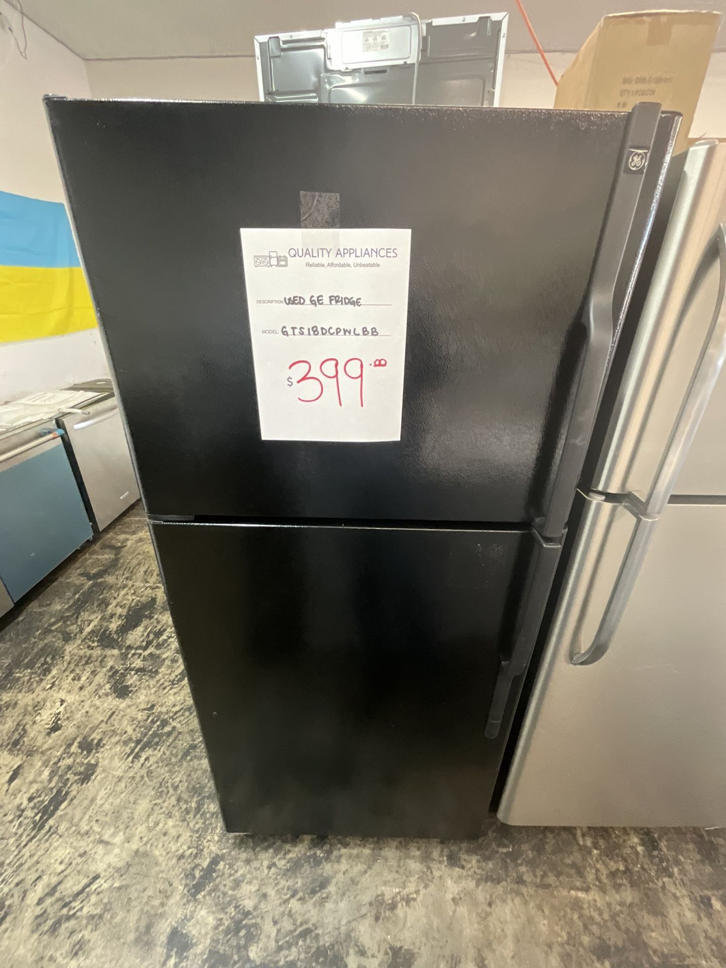 GE Top Freezer Refrigerator