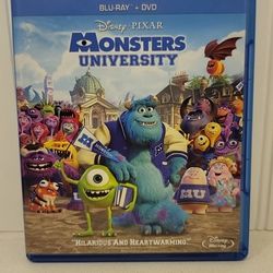 $5 DISNEY BLU RAY MOVIE. MONSTERS UNIVERSITY. BLU RAY / DVD ONLY. NO DIGITAL. $5 OR TRADE FOR A MOVIE TITLE I DO NOT ALREADY OWN.