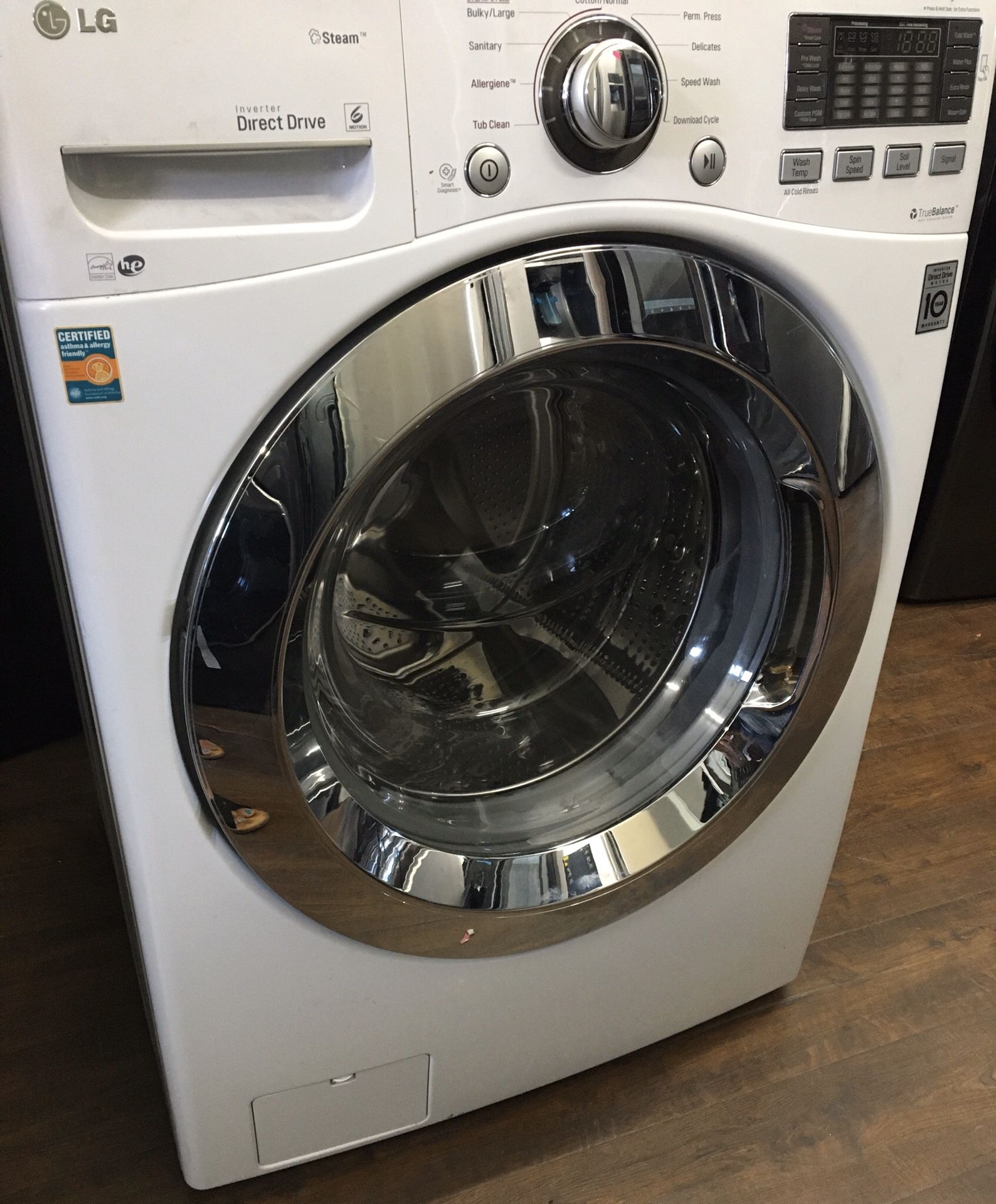 LG FRONT LOAD WASHER