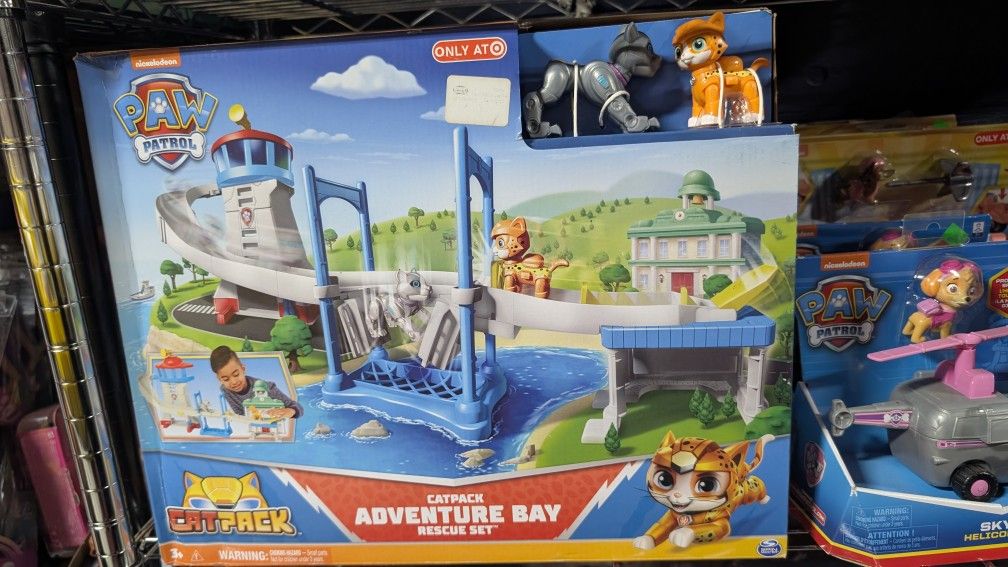 PAW Patrol Cat Pack Adventure Bay Rescue Playset Target Exclusive Nickelodeon