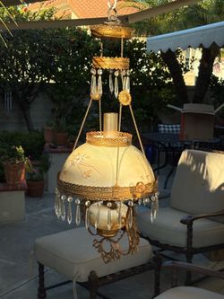 Antique Parlor Lamp/Chandelier