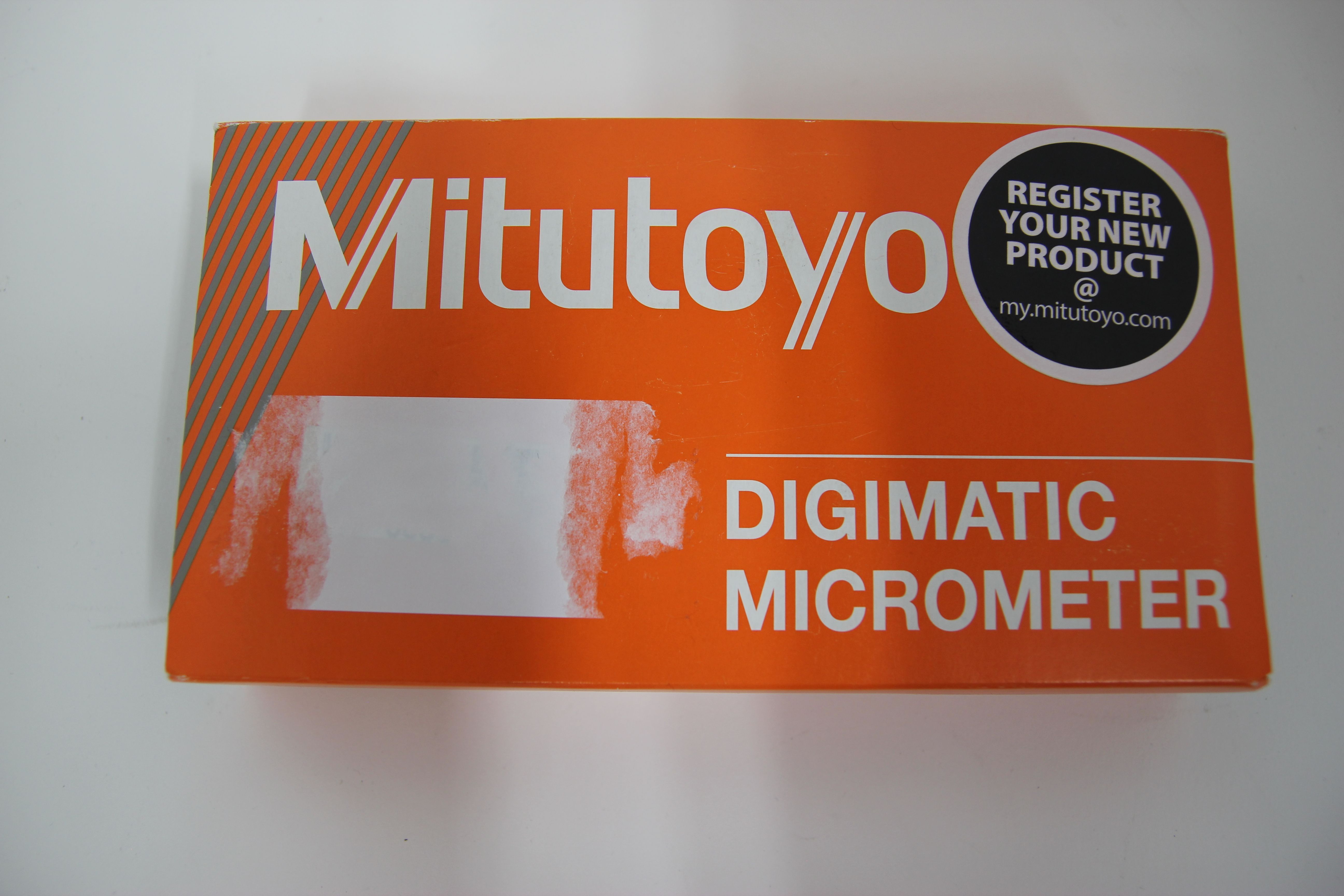 Mitutoyo 293-340-30 Digimatic Digital Micrometer