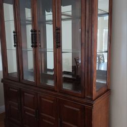 China Hutch,Westminster Hutch by Coaster features four doors