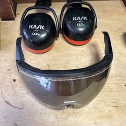 Kask Visor And Ear Protection 