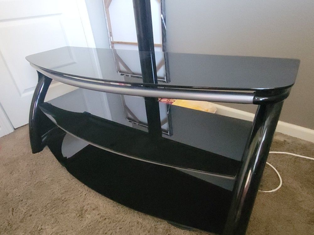 Glass TV Stand