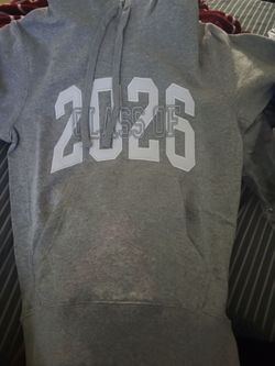 Class of 2026 Gray Pullover Hoodie