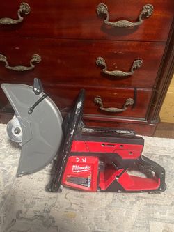 Milwaukee Mx fuel cut off saw