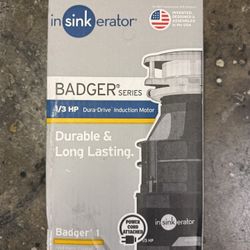 InSinkErator Badger 1 Garbage Disposal – 1/3 HP – NEW
