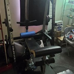 Gold's Gym All In One Weight & Bench Set